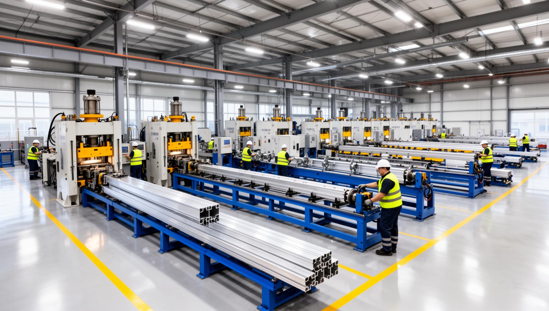 Aluminum extrusion factory